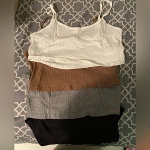shein crop tops 4pk